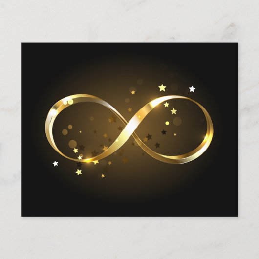 Golden Infinity Symbol (Front)