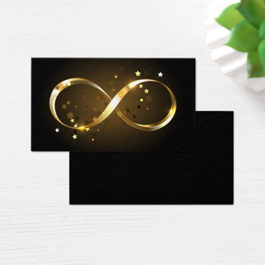 Golden Infinity Symbol (Desk)