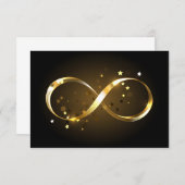 Golden Infinity Symbol (Front/Back)