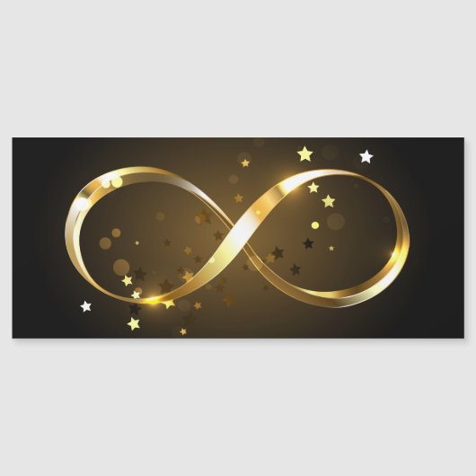 Golden Infinity Symbol (Front)