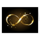 Golden Infinity Symbol (Front Horizontal)