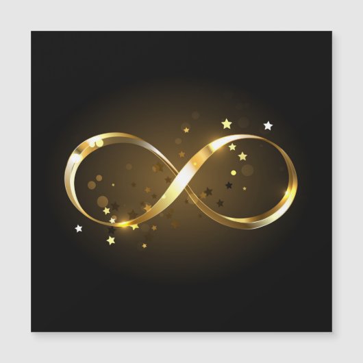 Golden Infinity Symbol (Front)