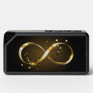 Golden Infinity Symbol Bluetooth Speaker