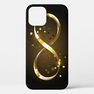 Golden Infinity Symbol iPhone 12 Case