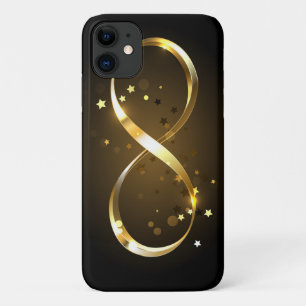 Golden Infinity Symbol iPhone 11 Case