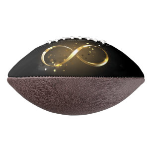 Golden Infinity Symbol Football