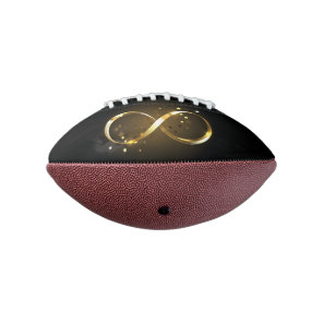 Golden Infinity Symbol Football