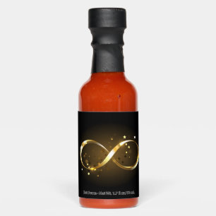 Golden Infinity Symbol Hot Sauces
