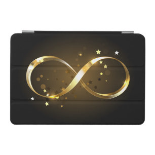 Golden Infinity Symbol iPad Mini Cover