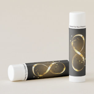 Golden Infinity Symbol Lip Balm