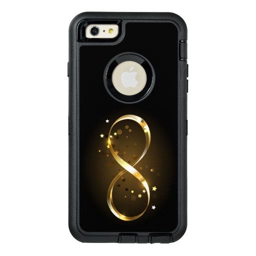 Golden Infinity Symbol OtterBox Defender iPhone Case