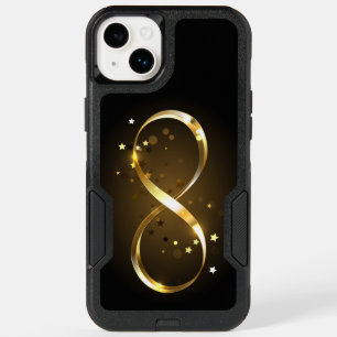 Golden Infinity Symbol OtterBox iPhone 14 Plus Case