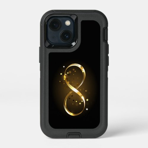 Golden Infinity Symbol iPhone 13 Mini Case