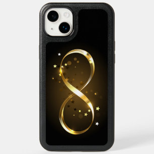 Golden Infinity Symbol OtterBox iPhone 14 Plus Case