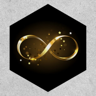 Golden Infinity Symbol Patch
