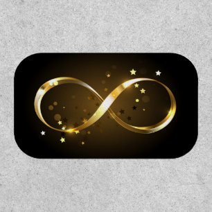 Golden Infinity Symbol Patch