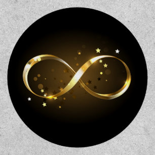 Golden Infinity Symbol Patch