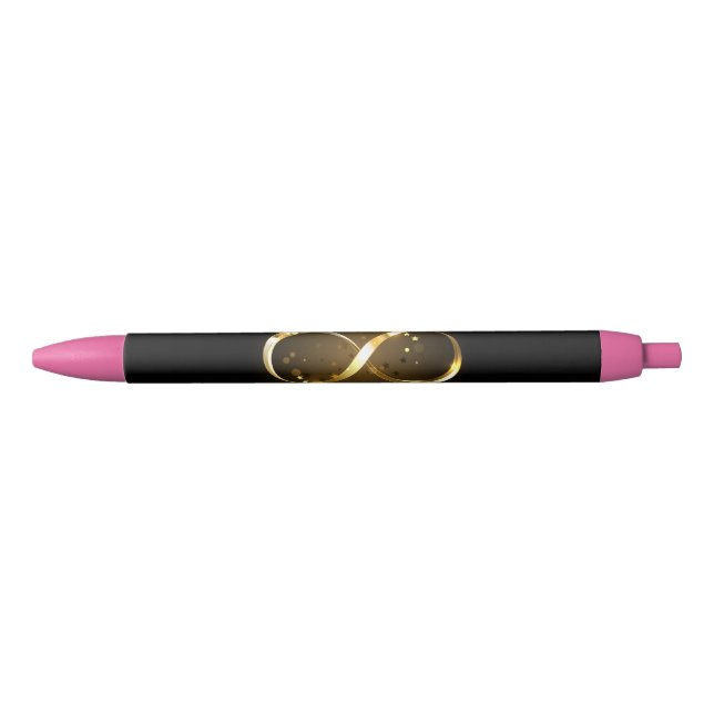 Golden Infinity Symbol Pen (Front)