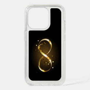 Golden Infinity Symbol iPhone 15 Pro Case