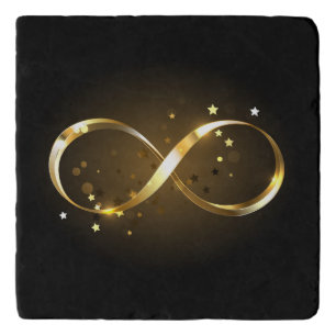 Golden Infinity Symbol Trivet