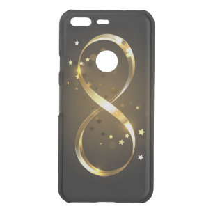 Golden Infinity Symbol Uncommon Google Pixel Case