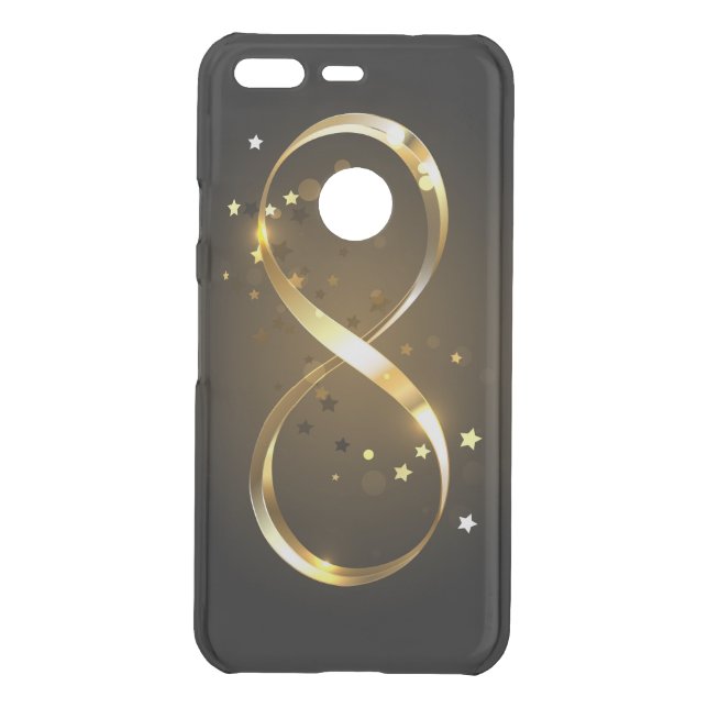 Golden Infinity Symbol Uncommon Google Pixel Case (Back)