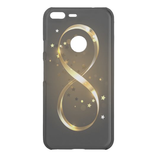 Golden Infinity Symbol Uncommon Google Pixel XL Case (Back)