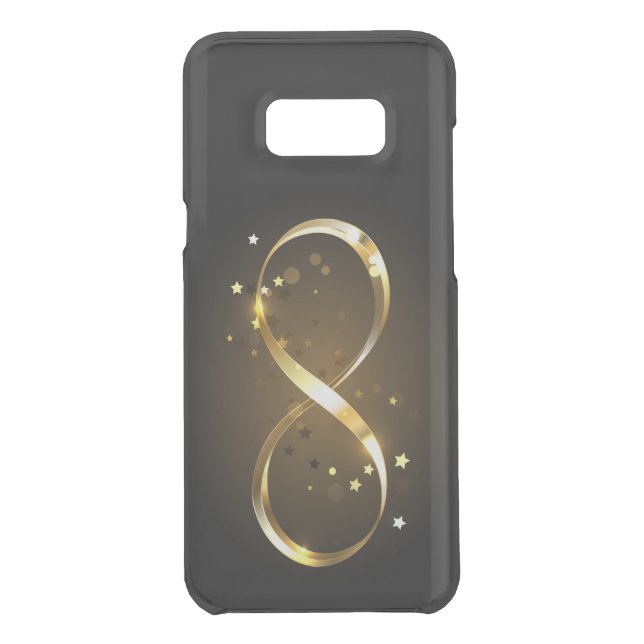 Golden Infinity Symbol Uncommon Samsung Galaxy Case (Back)