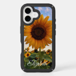 Golden Inspiration - Uplifting Custom Sunflower  iPhone 16 Case