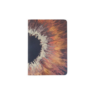 Golden Iris Passport Holder