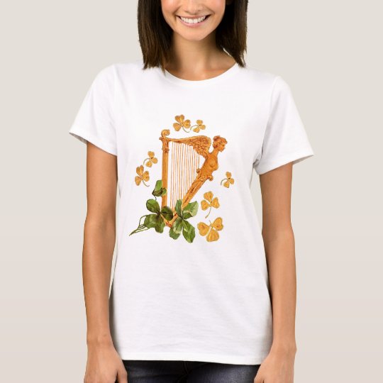 GOLDEN IRISH HARP T-Shirt