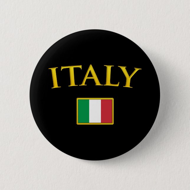 Golden Italy Button (Front)