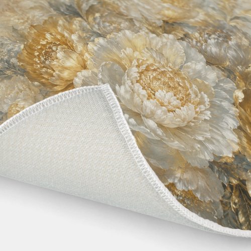 Golden Ivory Garden Outdoor Rug