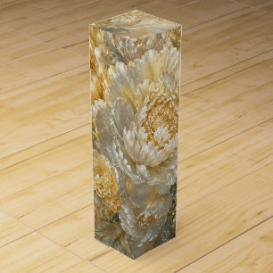 Golden Ivory Garden Wine Box