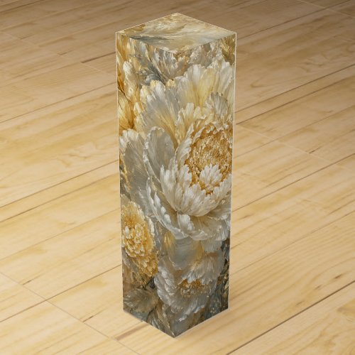 Golden Ivory Garden Wine Box
