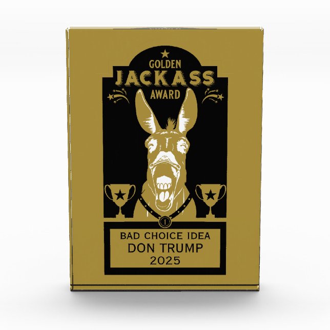 Golden Jackass Award (Front)