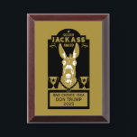 Golden Jackass Award<br><div class="desc">Golden Jackass Award. Ideal For that jackass in your life or work just for fun. Give to anyone for an acct ion stupidity or act of bad choice.. Rotate in the office or home each year. ©Copyright HGIFY | HGI Stores Only. All Rights Reserved. ADD NAME| YEAR Or Other Text...</div>