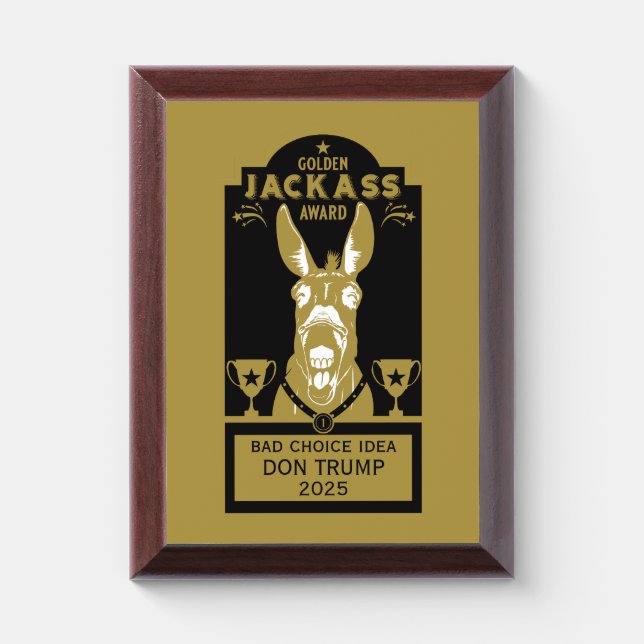 Golden Jackass Award (Vertical)