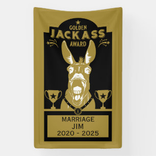 Golden Jackass Award Banner