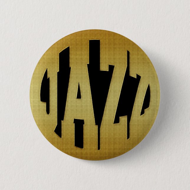GOLDEN JAZZ BUTTON (Front)