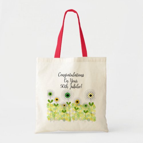 Golden Jubilee 50th Anniversary  Tote Bag