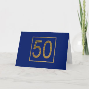 Golden Jubilee Card