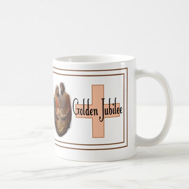 Golden Jubilee Gifts for Nuns Coffee Mug (Right)