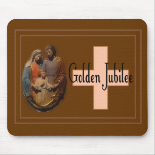 Golden Jubilee Gifts for Nuns Mouse Pad