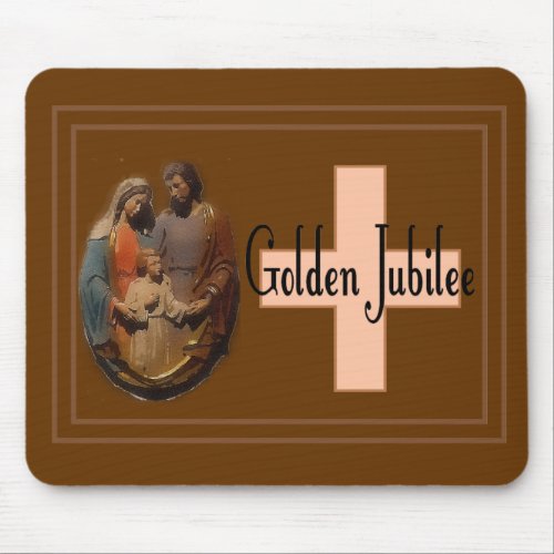 Golden Jubilee Gifts for Nuns Mouse Pad