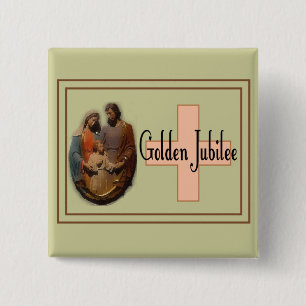 Golden Jubilee Gifts for Nuns Pinback Button