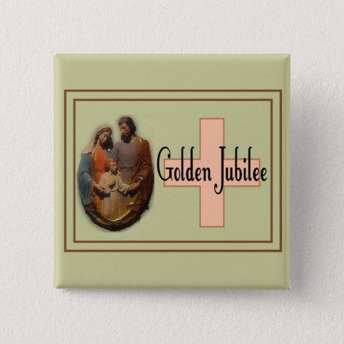 Golden Jubilee Gifts for Nuns Pinback Button