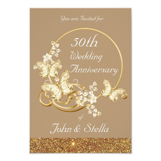 Golden Jubilee Invitation