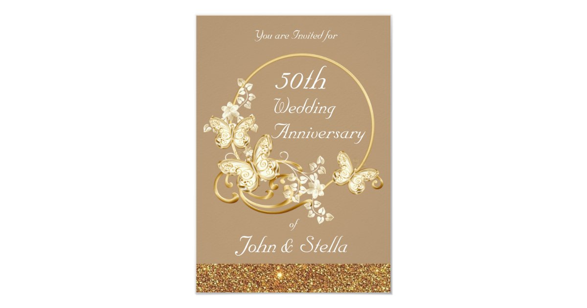 Golden Jubilee Invitation