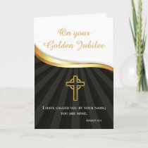 Golden Jubilee of Religious Life, 50 Year Annivers Card